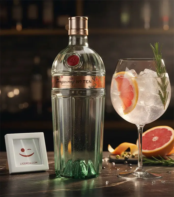 Tanqueray Ten Grapefruit &amp; Rosemary 1 Litro - Imagen 2 del producto