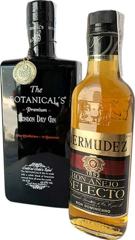 The Botanical's Premium + Bermudez Añejo Selecto 35 CL free - Main product photo