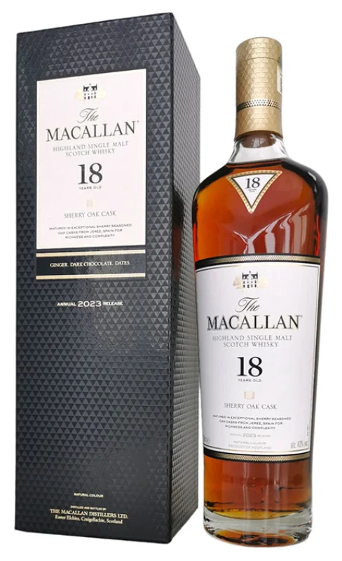 Macallan Sherry Oak 18 Years Old Release 2023 (Highland) - Main product photo