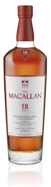 The Macallan Sherry Oak 18 Years Old 2025 Release | Licorea