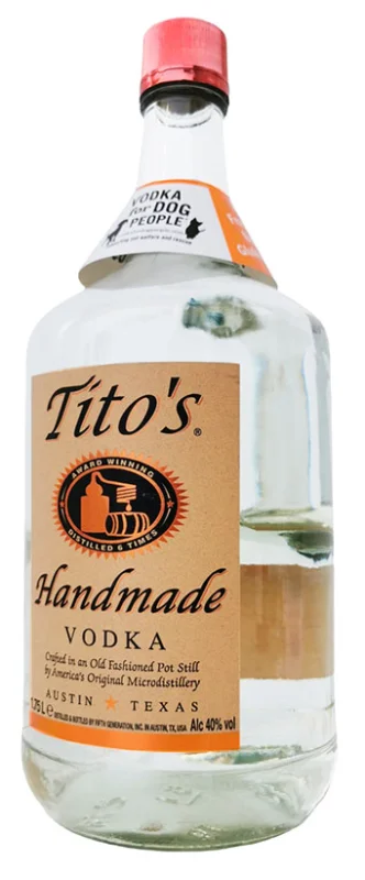 Tito's Handmade Vodka 1.75 Litros - Fotografía principal del producto