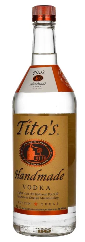 Tito's Handmade Vodka 1 Litro - Fotografía principal del producto