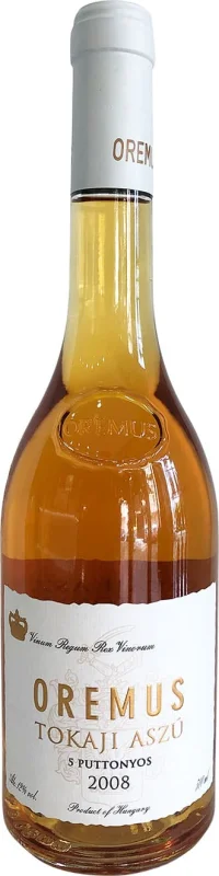 Tokaji Oremus Aszu 5 Puttonyos 2014 50 CL (Hungary) - Main product photo