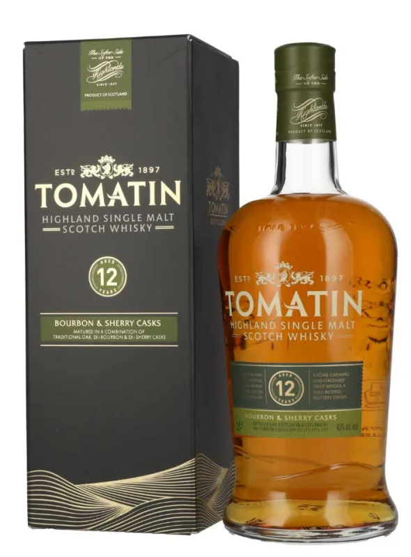 Tomatin Reserva 12 Años (Highland) 1 Litro - Fotografía principal del producto