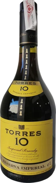Torres 10 Reserva Imperial 1 Litre - Photo principale du produit