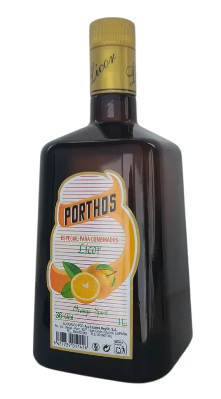 Triple Sec Porthos 1 Liter - Main product photo