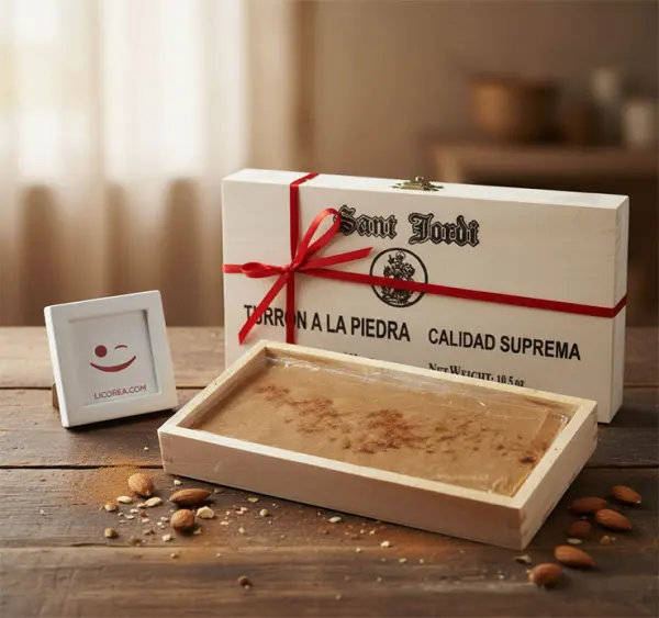 Turrón a la Piedra Sant Jordi 300 g - Image 2 of the product