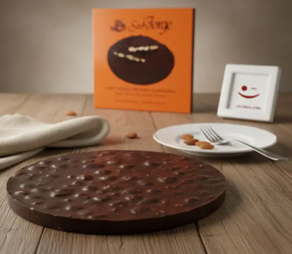 Chocolate Nougat Cake Almonds San Jorge 200 g - Image 2 of the product