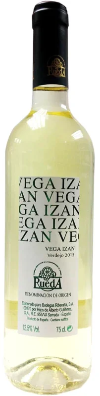 Vega Izan Verdejo 2016 - Fotografía principal del producto
