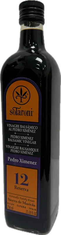 Pedro Ximenez Weinessig 12 anni 75 CL - Foto principale del prodotto