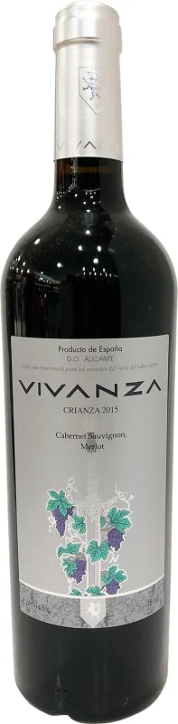 Vivanza Cabernet Sauvignon Merlot Crianza 2020 - Fotografía principal del producto