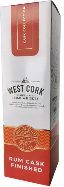 West Cork Single Malt Rum Cask Finish - Imagen 2 del producto
