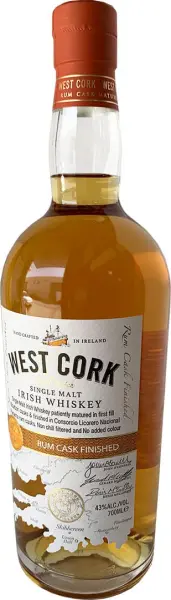 West Cork Single Malt Rum Cask Finish - Imagen 3 del producto