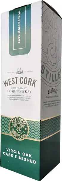 West Cork Single Malt Virgin Oak Cask Finish - Imagen 2 del producto