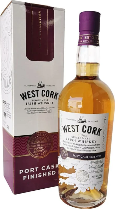 West Cork Single Malt Port Cask Finish - Main product photo