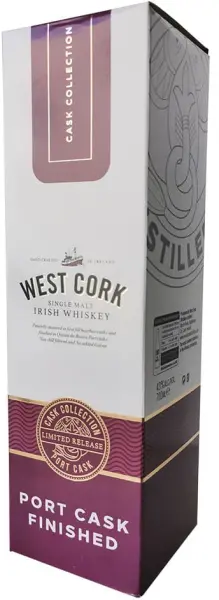 West Cork Single Malt Port Cask Finish - Imagen 2 del producto