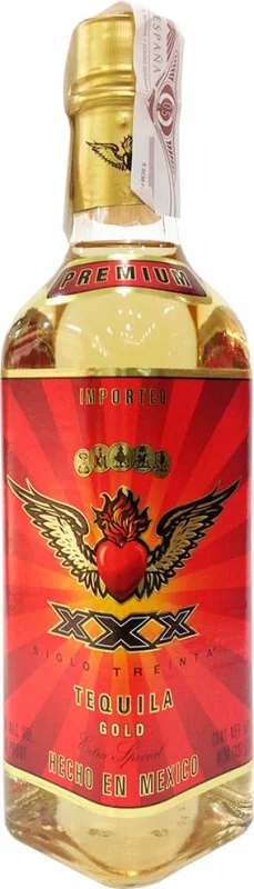 Tequila XXX Siglo Treinta Gold 50 CL - Fotografía principal del producto