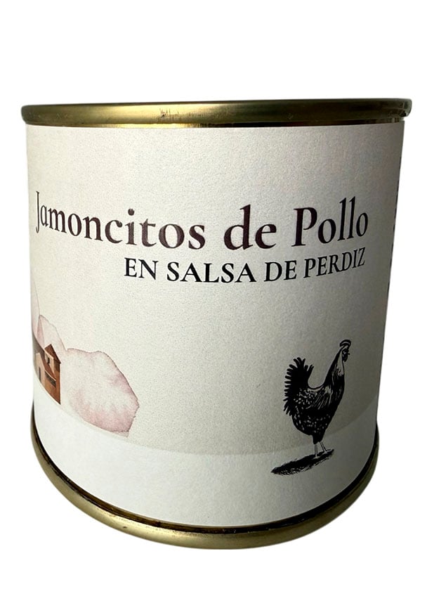 Jamoncitos de Pollo en Salsa de Perdiz 470 g