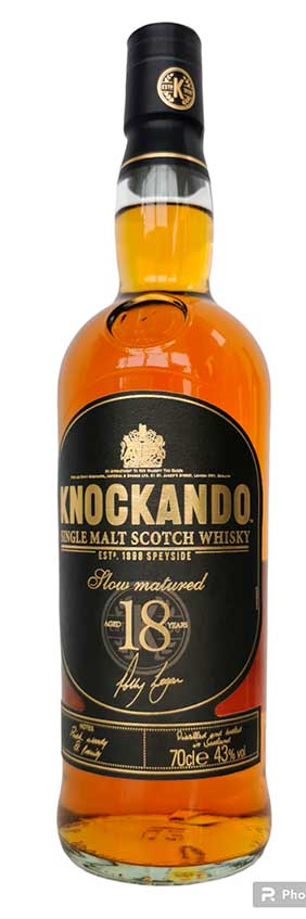 Whisky Knockando 18 ans d'âge (70 cl)  La Belle Vie : Courses en Ligne -  Livraison à Domicile