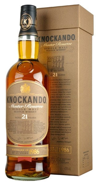 Knockando Reserva 21 Años Vintage 1986 (Speyside)