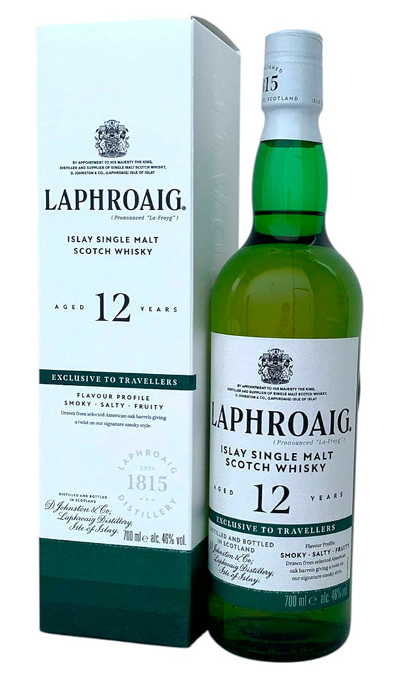 Laphroaig 12 Años Travel Exclusive