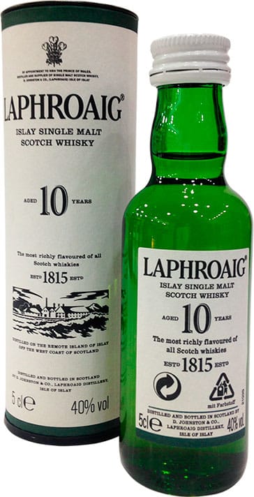 Colección de Whisky Islay : Laphroaig Reserva 10 Años (Islay) 5 CL Estuchado - Imagen del producto