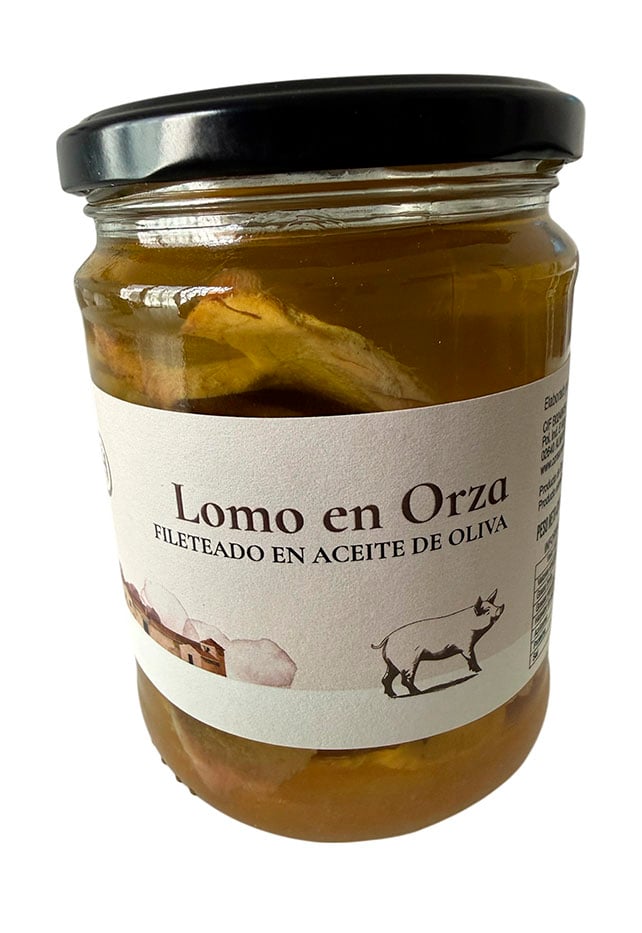 Lomo de Orza Fileteado en Aceite de Oliva 435 g
