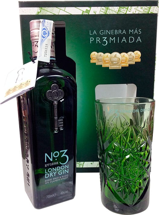 Clientes que compraron Bols Claeryn 1 Litro (Holanda), también han comprado Nº3 London Dry Gin con Vaso