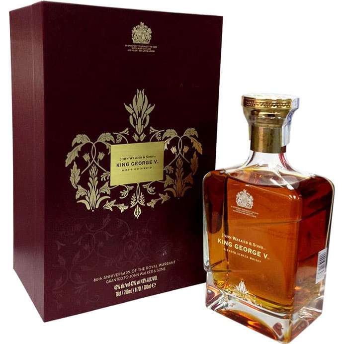 Whisky Black Label 70 cl Coffret Johnnie Walker + 2 Verres Limited Edition