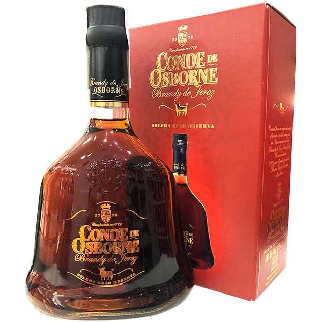 Arriba 101+ Foto Conde De Osborne Brandy De Jerez Solera Gran Reserva