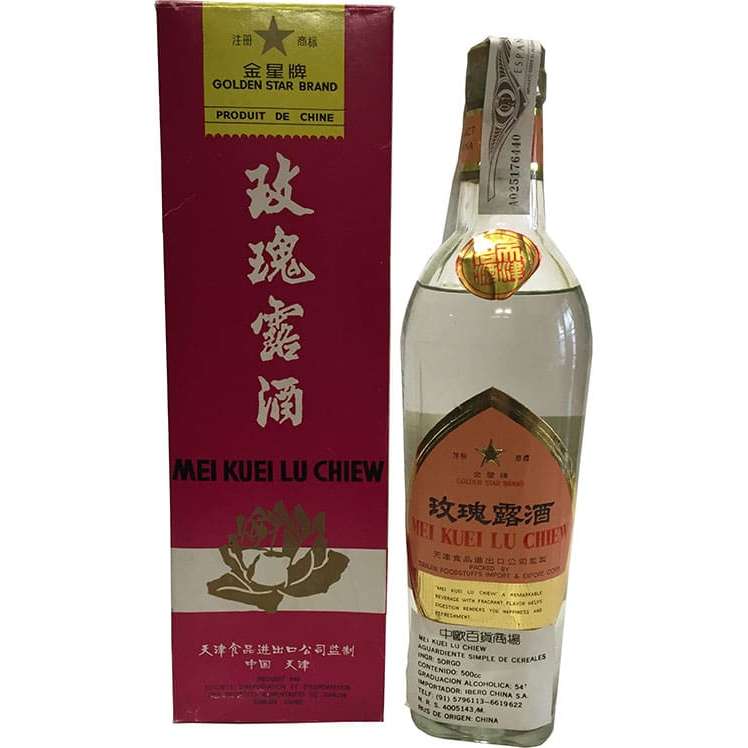 Spiritueux Mei Kuei Lu Chiew Liqueur de Roses (China) Au Meilleur Prix