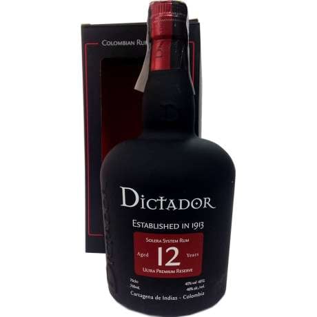 Dictador 12 Years Solera System Rum (Colombia)