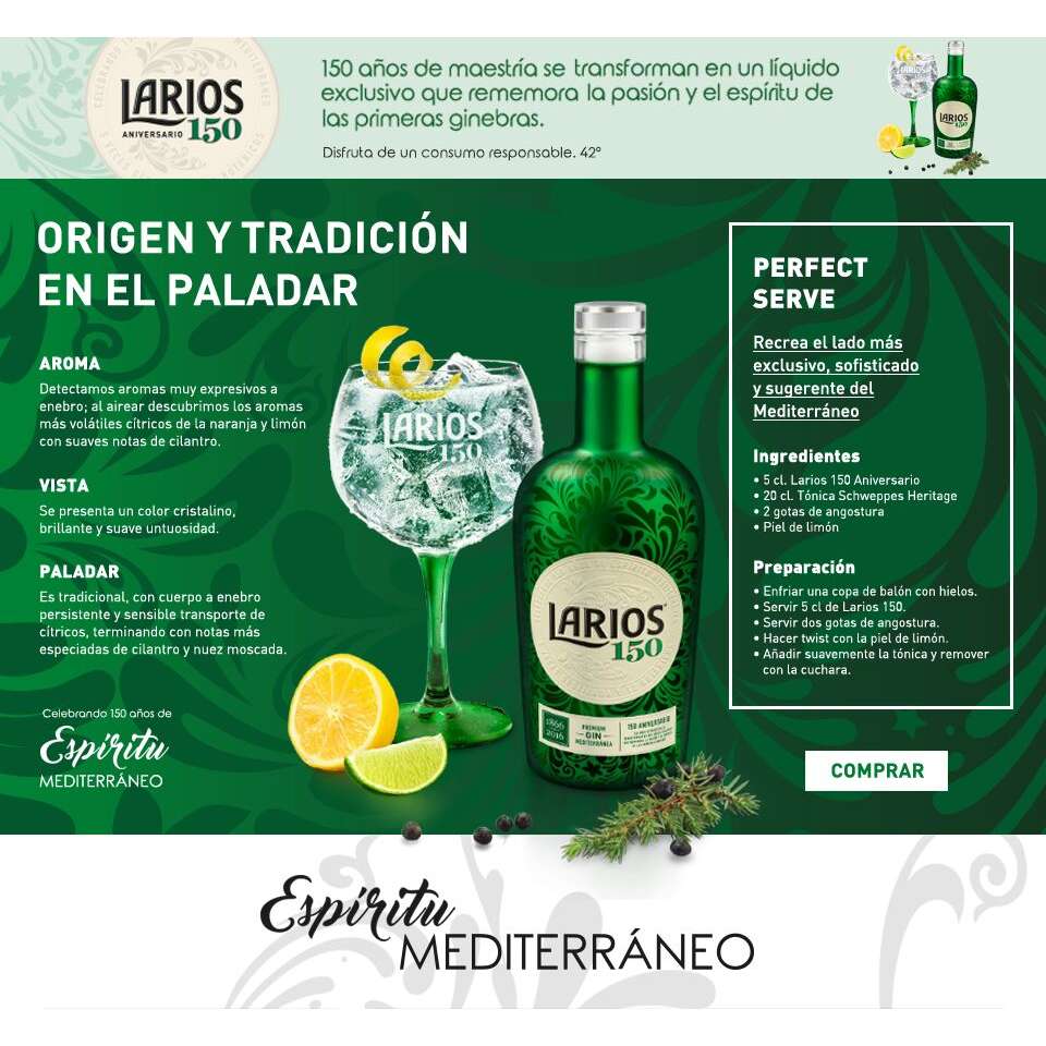 Comprar Larios 150 - Envío Gratis