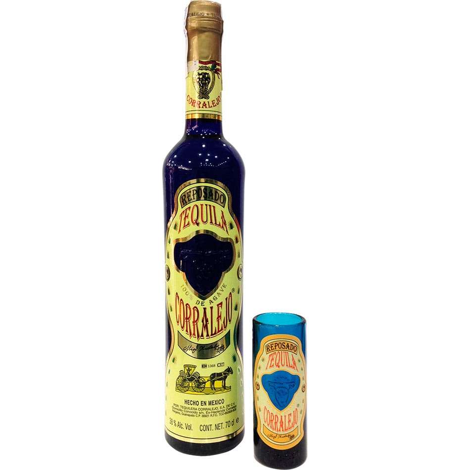 Comprar Tequila Corralejo Reposado + Vaso Online Licorea
