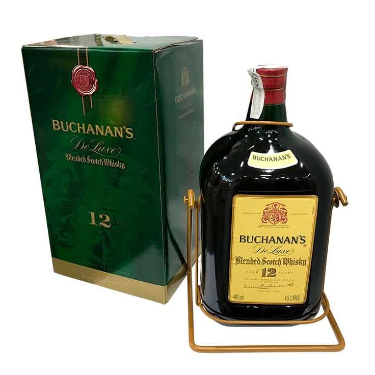 Online Buchanan's DeLuxe 12 Year Reserve 4.5 Liters Big Bottles Shop