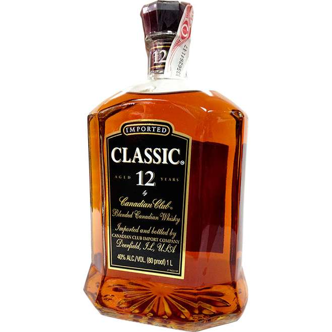 Purchase Canadian Club Classic Reserva 12 Years 1 Liter Whisky Online - Low  Prices