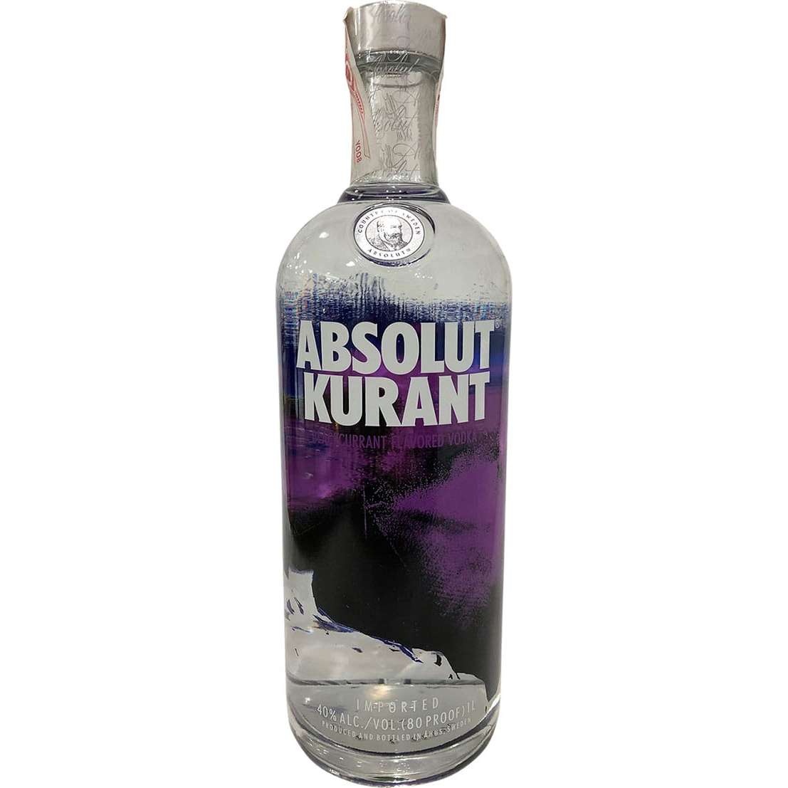 Comprar Vodka Absolut Kurant 1 Litro (Suecia) Online Licorea