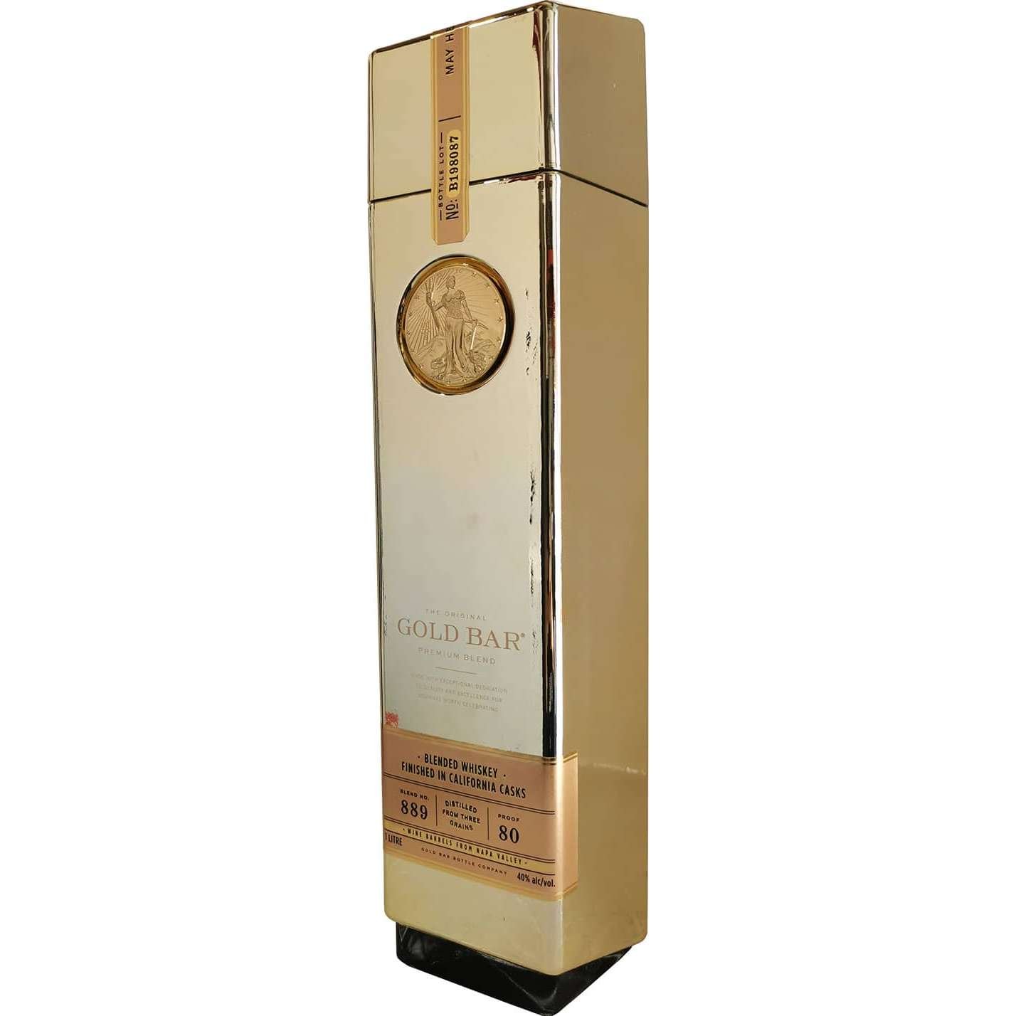 Comprar Whisky Whiskey Americano Gold Bar Premium Blend Online Licorea