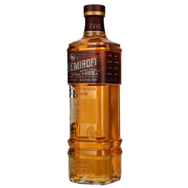 Purchase Nemiroff De Luxe Honey Pepper Vodka 1 Liter (Ukrania) Vodka ...