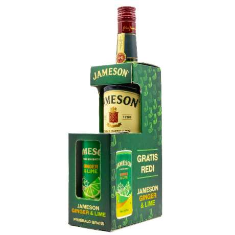 Jameson + Jameson Ginger & Lime 25 CL