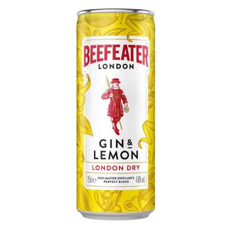 Beefeater Gin & Lemon 25 CL (12 cans)