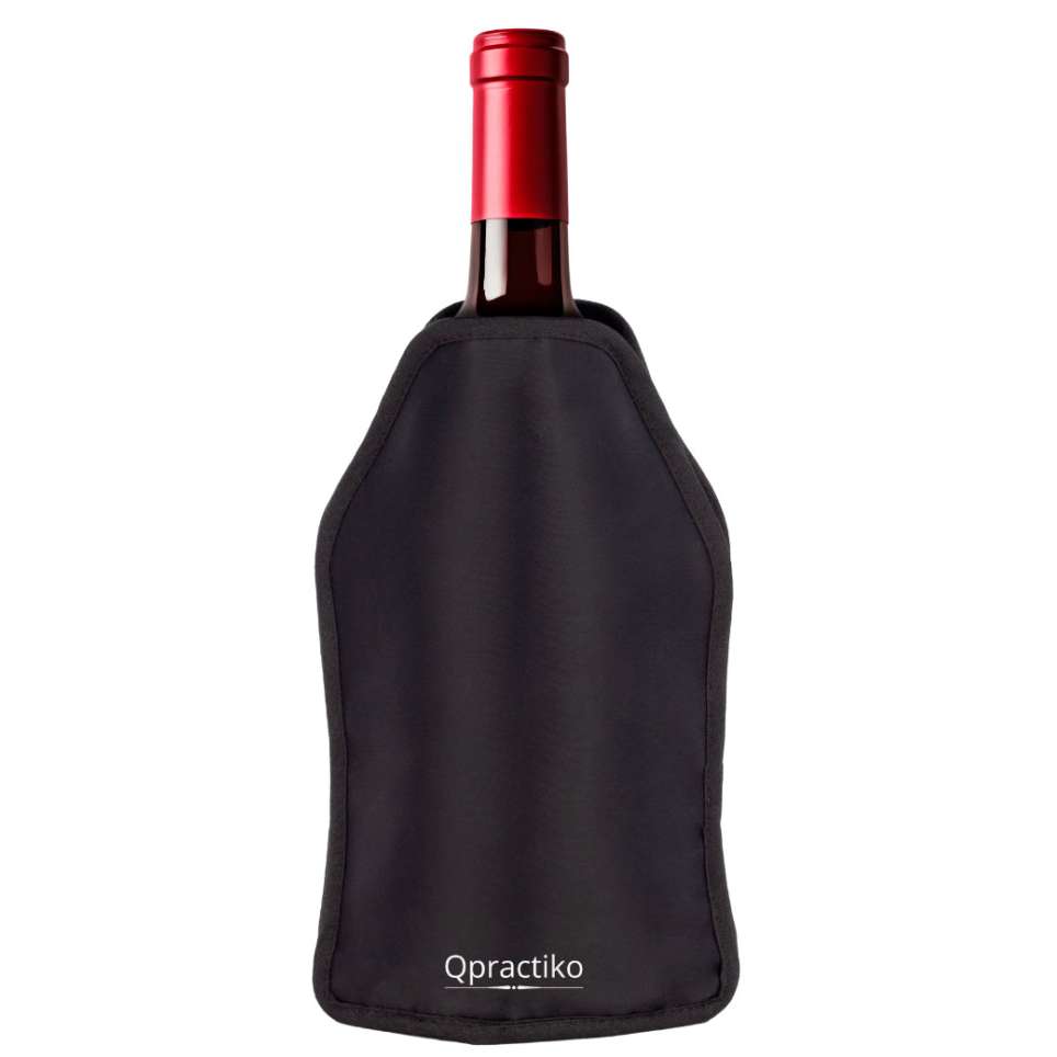 Raffreddatore Per Vino E Cava Invictus - Mantiene Freddo Per Ore, Design Elegante Nero - Foto 4