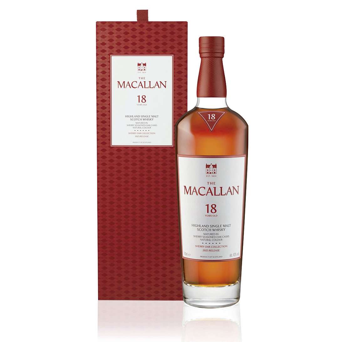 The Macallan Sherry Oak 18 Years Old 2025 Release Whisky price
