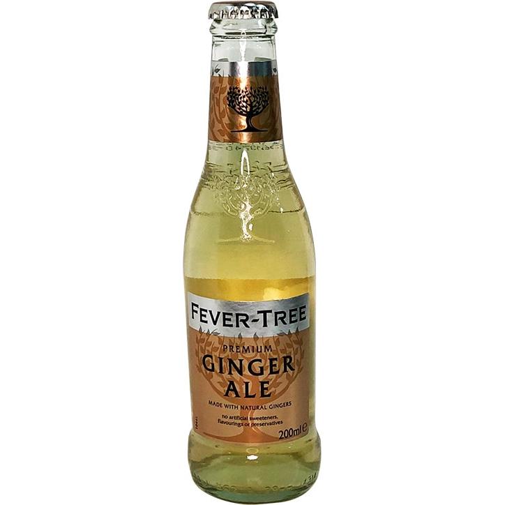 Tónica y Refrescos FeverTree Ginger Ale 20 CL (24 Unidades) LICOREA