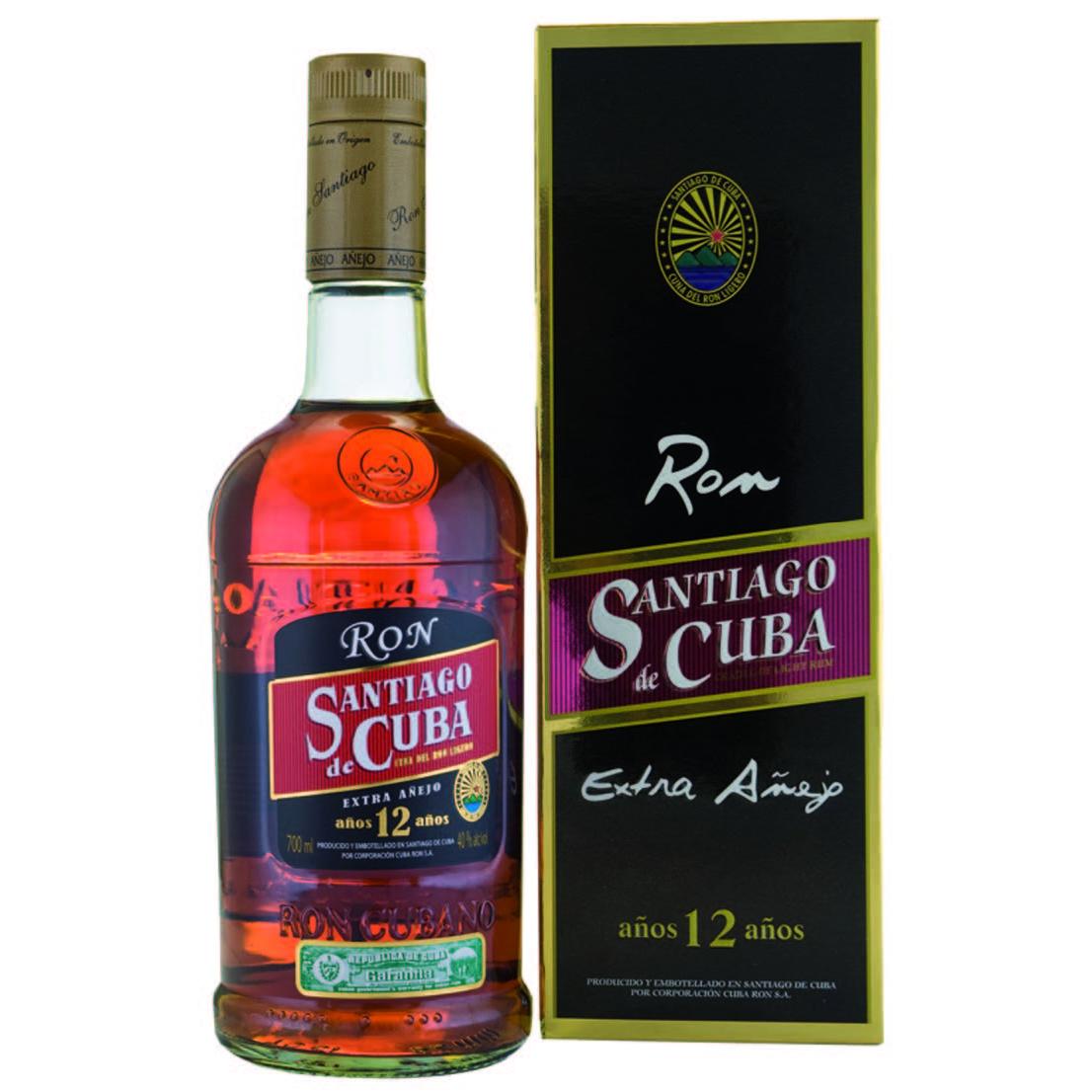 Santiago de Cuba Extra Añejo Reserva 12 años (Cuba) Comprar Ron online