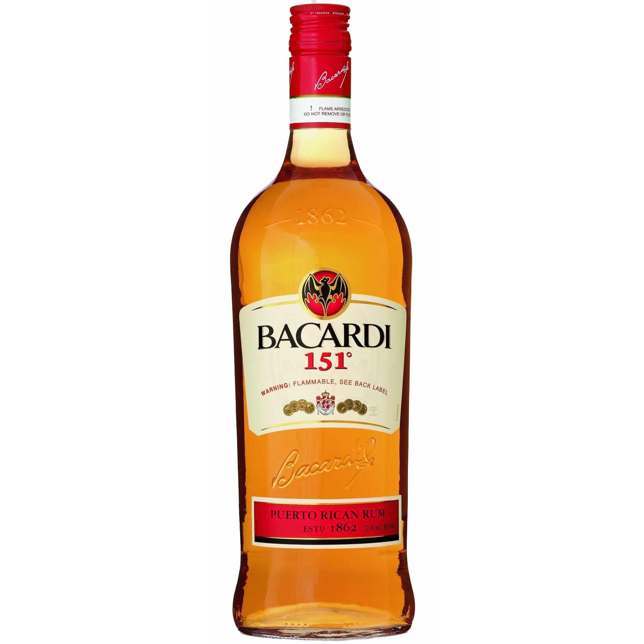 Barcardi 151 - Kaufen Rum Bacardi 151 75 5 1 Liter Puerto Rico