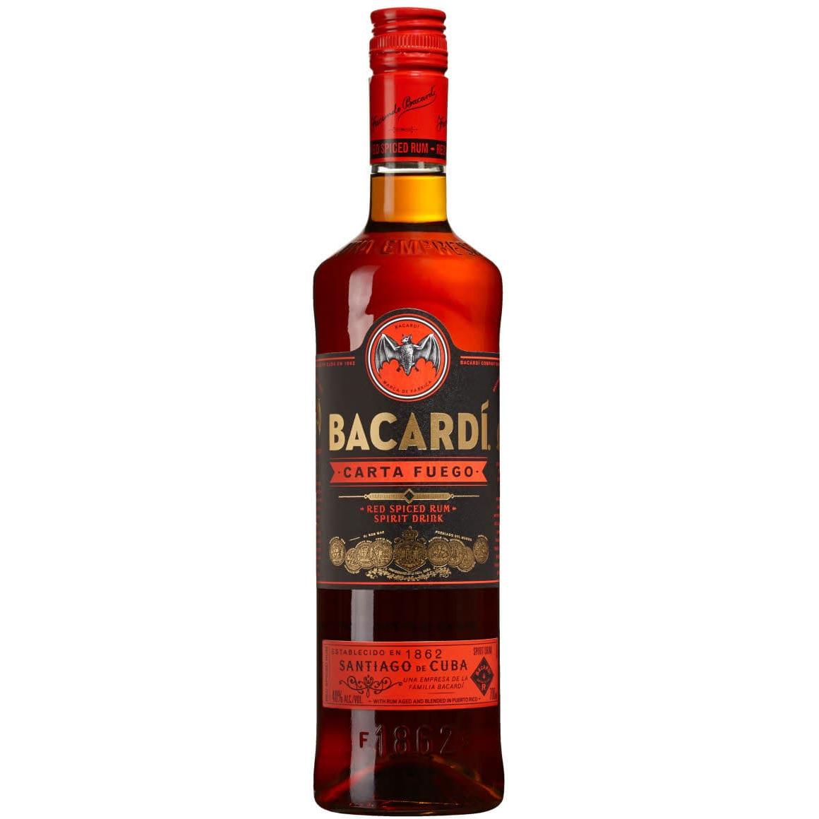Buy Bacardi Carta Fuego 1 Liter Rum online