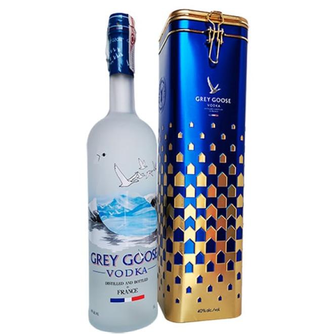 Buy Grey Goose Metal Box 1 Litre Vodka online