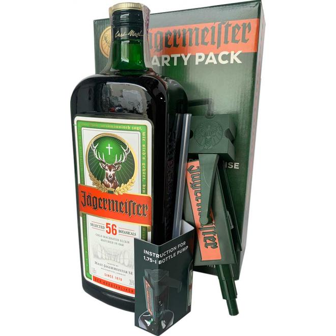 Jagermeister 1.75 Litros Party Pack Big Bottles LICOREA