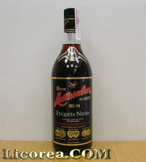 Matusalem Etiqueta Negra, 1 Litro (República Dominicana)